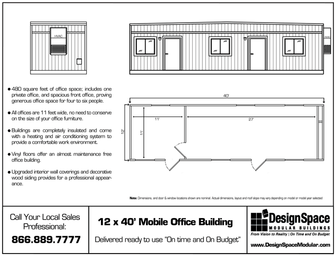 mobile office trailer
