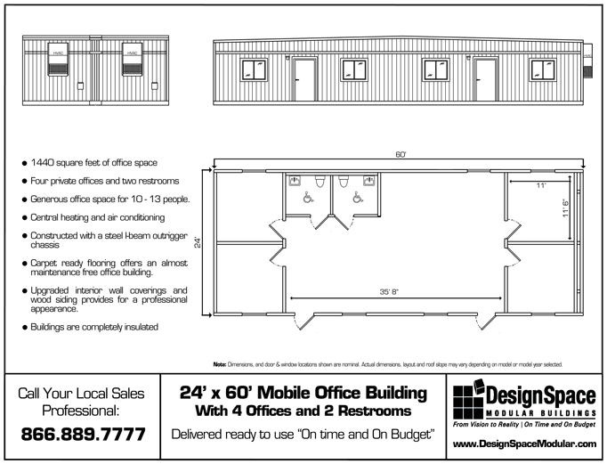 mobile office trailer