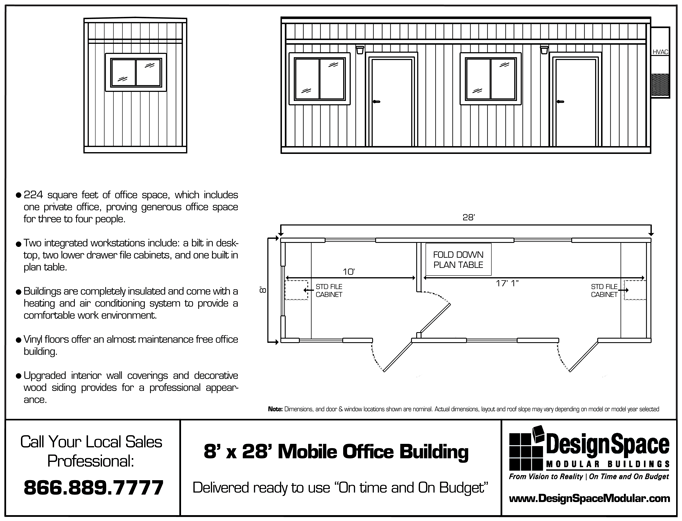 mobile office trailer