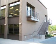 Balcony and Cantilever Staircase