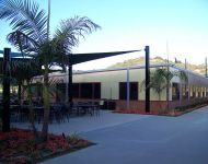 Courtyard With Sunscreen