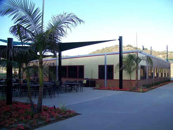 Courtyard With Sunscreen