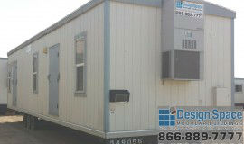 12×40 Office Trailer with 2 Private Offices & Restroom