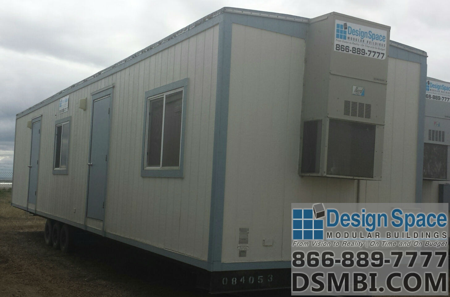 8×28 Office Trailer with Storage Area